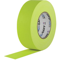 Adorama Pro-Gaff Gaffer Tape 2" x 50 Yards Fluorescent Yellow Single