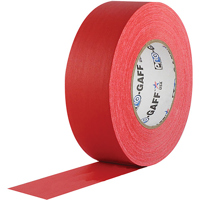 Adorama Pro-Gaff Gaffer Tape 2" x 55 Yards Red Single