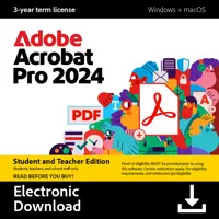 Adobe Acrobat Pro Student & Te Picture