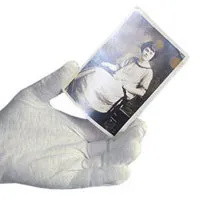 Archival Methods White Cotton  Picture