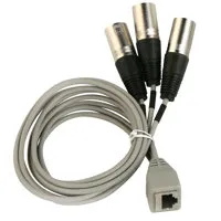 Audix CBLM3XLR RJ45 Female to  Picture