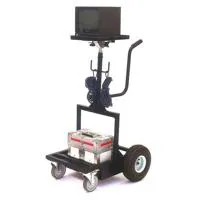 Backstage Monitor Mover Cart w Picture