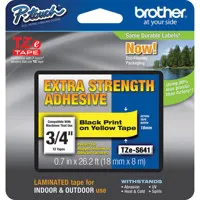 Brother TZeS641 0.7" Black on  Picture