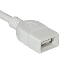 C2G Cables To Go 1m (3.28') USB 2.0 A Male to A Female Extension Cable, White