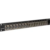 Canare 1RU A/V Bulkhead Panel, Picture