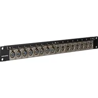 Canare 1RU A/V Bulkhead Panel, Picture