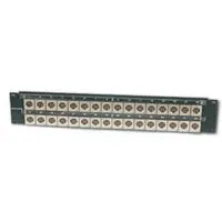 Canare 2RU A/V Bulkhead Panel, Picture