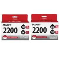 Canon 2x PGI-2200 XL Black Pig Picture