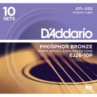 D'Addario EJ26 Phosphor Bronze Picture