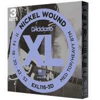 D'Addario EXL116 XL Nickel Wou Picture