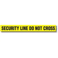 DiVal Sheriff Barrier Tape 3"x Picture