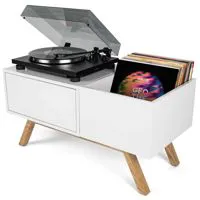 Glorious Turntable Lowboard wi Picture