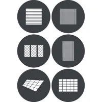 Godox GP-GS4 Gobo Set for MG12 Picture