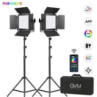 GVM 800D-RGB LED Studio 2-Vide Picture