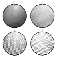 Hensel 12" Round Honeycomb Gri Picture