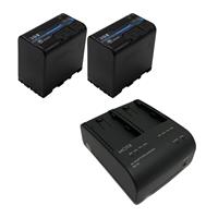 IDX 7.2V/70Wh 9600mAh Lithium Ion Battery for Panasonic Cameras