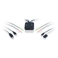 IOGEAR 2-Port 4K KVM Switch wi Picture