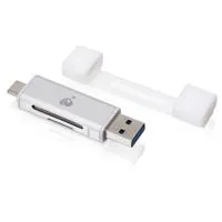 IOGEAR USB-C Duo Card Reader,  Picture