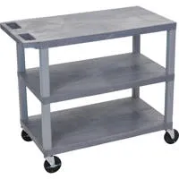 Luxor EC222 32x18" 3-Shelf Pla Picture