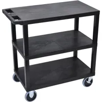 Luxor EC222 32x18" 3-Shelf Pla Picture