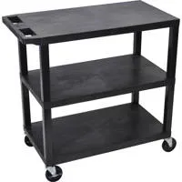 Luxor EC222 32x18" 3-Shelf Pla Picture