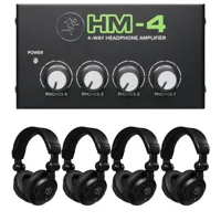 Mackie HM-4 4-Way Headphone Am Picture