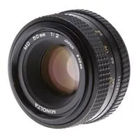 Minolta MD 50mm f/2 Lens Picture