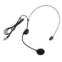 Nady HM-10 Headmic Series Headworn Omni-Directional Condenser Microphone with 3.5mm Phono Plug Black