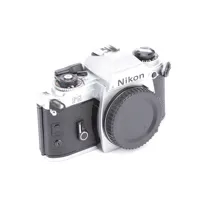Nikon FG Chrome SLR Camera Bod Picture