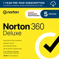 Norton 360 Deluxe 1-Year Secur Picture
