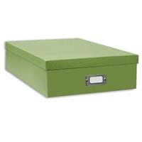 Pioneer Photo Albums Sage Green Scrapbooking Storage Box Set of 6 