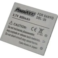 Power2000 DB-L20 3.7V 800mAh R Picture