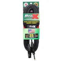 ProX XC-PXF25 25' 1/4" TS-M to Picture