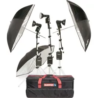 Quantum 3-Head Flash Kit with  Picture