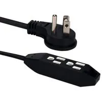 QVS 3-Outlet 3-Prong 15' Flat  Picture