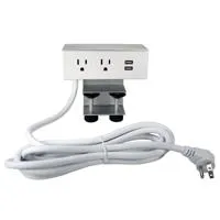 QVS Adjustable Deskmount Dual- Picture