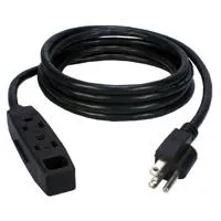 QVS 15' 3-Outlet 3-Prong Power Picture