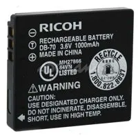 Ricoh DB-70 3.6V 1000mAh Recha Picture