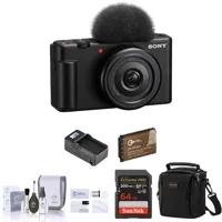 Sony ZV-1F Vlogging Camera, Bl Picture