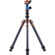 3 Legged Thing X0 Keith Evolution 2 Tripod With AirHed 0 Ball Head, 31.5" Maximum Height, 26.45lbs Load Capacity, 11.81" Long Folded, Blue: Picture 6 thumbnail