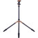 3 Legged Thing X4 Eric 4-Section Carbon Fiber Tripod with AirHead 1 Ball Head, 85" Maximum Height, 16.7lb Load Capacity, Black: Picture 3 thumbnail