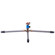 3 Legged Thing X5 Frank Evolution 2 CF Tripod System with AirHed 2 Ball Head, 66.33" Maximum Height, 26.45lbs Load Capacity, 22" Long Folded, Blue: Picture 2 thumbnail
