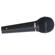 Audio 2000s ADM1064B Professional Cardioid Dynamic Microphone with 16' XLRF-1/4" Hi-Z Cable, Black Metal 