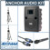 Anchor Audio LDP-7500CAC/HH AC Powered Liberty Platinum Deluxe Package with LIB-7501 Speaker, SC-50NL Cable, 2x SS-550 Stands & WH-6000 Handheld Mic: Picture 5 thumbnail