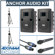 Anchor Audio LDP-7500DUAL Dual Liberty Platinum Dual Deluxe Package with 2 x SS-550 Stands, SC-50NL Companion Speaker Cable, 2 x WH-6000 Handheld Mic: Picture 5 thumbnail