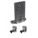 Anton Bauer 19mm Rod Clamp Kit - Set of 2 - Bundle - with-  MATRIX Cheese Plate: Picture 3 thumbnail