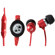 Able Planet SH180RDM-SI170RD Musicians' Choice Over-the-Ear Stereo Headphones, 20 Hz - 20 kHz Frequency Range, Red: Picture 2 thumbnail