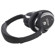 Able Planet Sound Clarity NC550BC Active Noise Canceling Over-The-Ear Headphones, Black with Chrome Trim: Picture 5 thumbnail