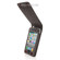 Marware C.E.O. Flip Vue, Slim Genuine Leather Flip-top Holster Case for iPhone 4 - Black: Picture 2 thumbnail