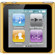 Apple MC691LL/A iPod Nano 8GB 6th Generation, 1.54 inch Multi-Touch LCD Display, Built-In Clip - Orange: Picture 1 thumbnail